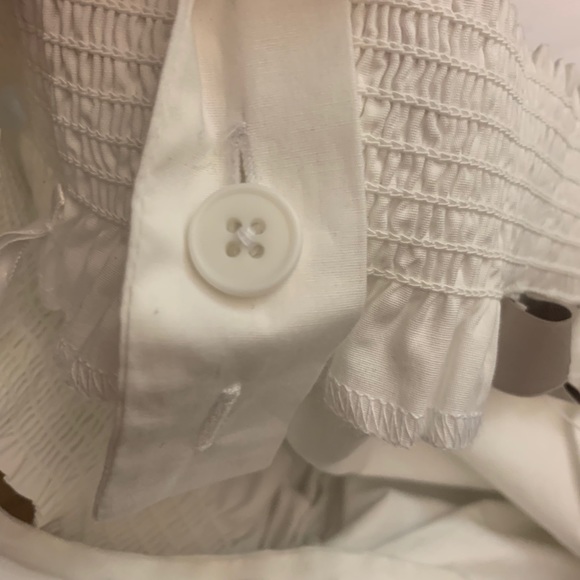 NWT Loft white off the shoulder top - Picture 9 of 10